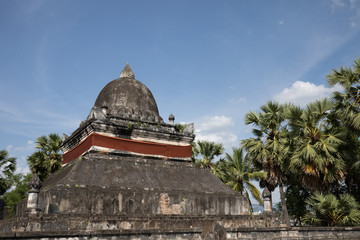 Wat Visounarath Temple in Luang prabang