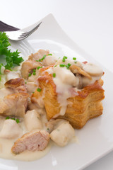 feuilleté au ris de veau