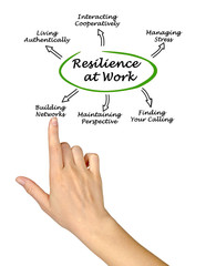 Diagram of Resilience at Work