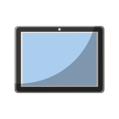 tablet mobile technology icon vector illustration graphic design