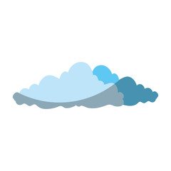 Cloud weather symbol icon vector illustration graphic design