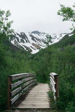 Bridge into the Mountains