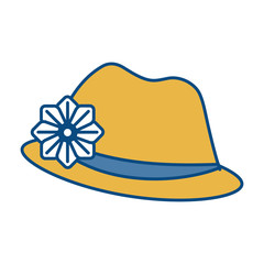 vintage hat icon