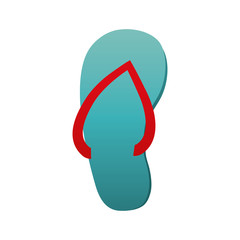 beach sandals icon