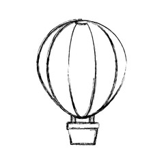 Fototapeta na wymiar air balloon icon image