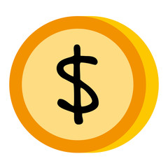 coin money isolated icon vector illustration design