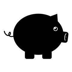 piggy savings isolated icon vector illustration design
