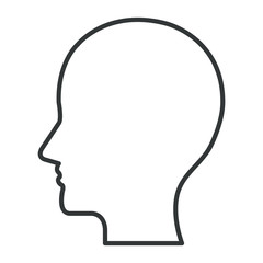 profile human isolated icon vector illustration design
