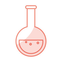 tube test laboratory icon vector illustration design