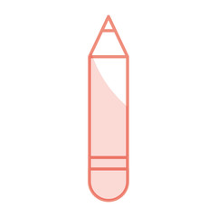 pencil school isolated icon vector illustration design