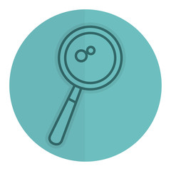 search magnifying glass icon vector illustration design