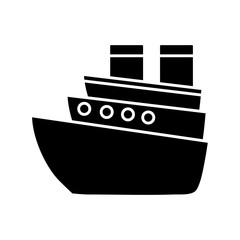 cruise ship icon