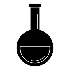 tube test laboratory icon vector illustration design