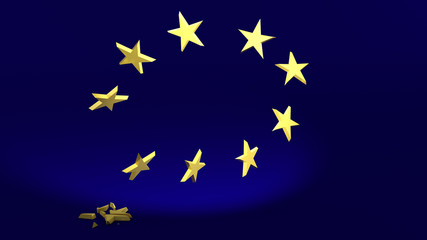 falling Star symbolize the Brexit