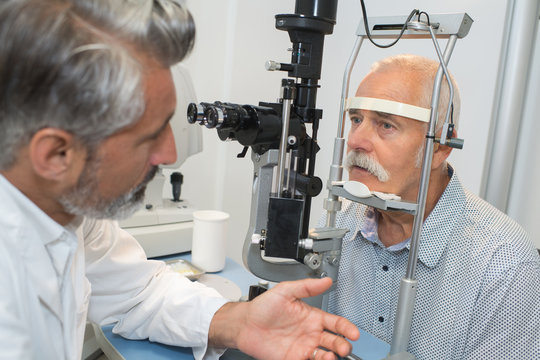 consultation with an ophthalmologist
