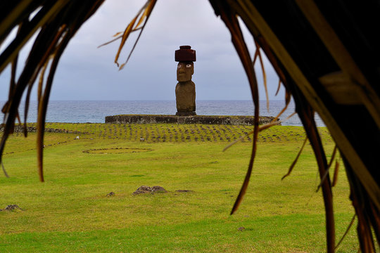 moai de l &icirc;le de paques