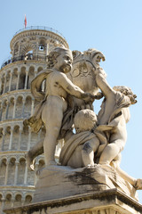 Fototapeta na wymiar Pisa Fontana dei Putti 01