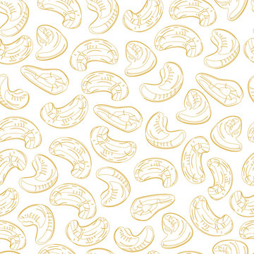 seamless texture with cashews for your design