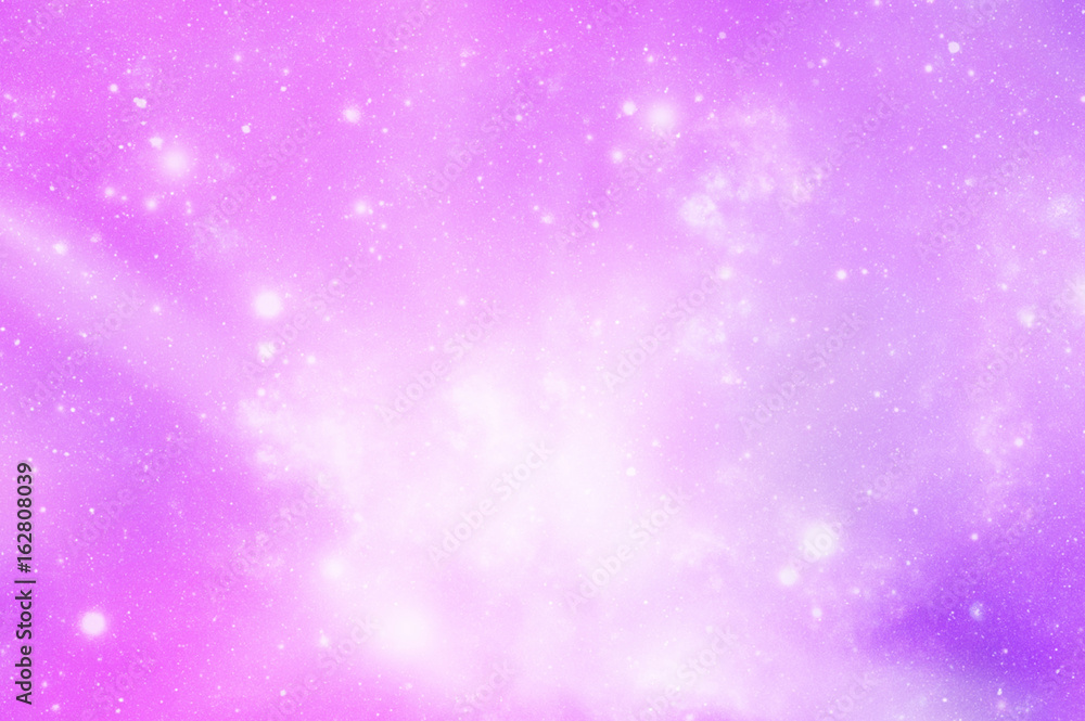 Wall mural abstract computer illustration of universe