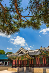 Changdeokgung Palace in Seoul, South Korea..