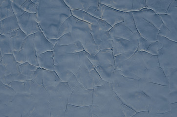 Texture of old paint gray metal