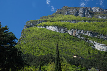 Berg in den Alpen Italiens