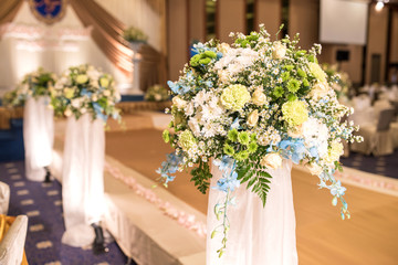 Bouquet to decorate the wedding ceremony.