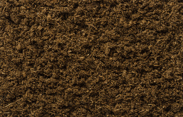 Potting soil flat surface. Also called potting mix or compost, a medium to grow plants with peat,...