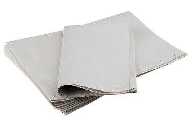 Blank newspaper with copy space for your text. 