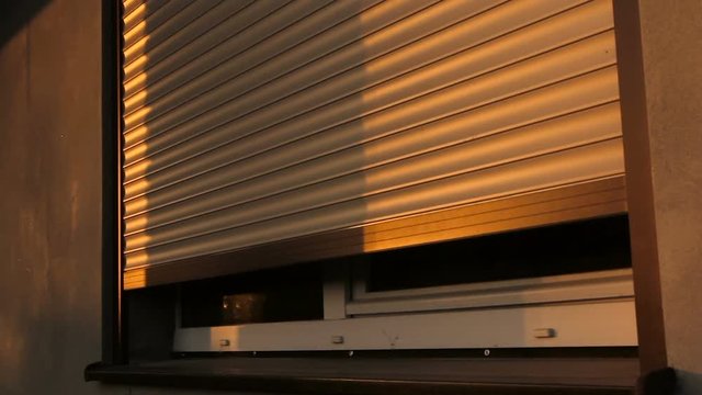 Rolling Shutter Window
