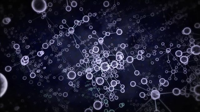 fondo de moleculas