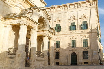 Fototapeta na wymiar St. Catherine of Italy, La Valletta - Malta