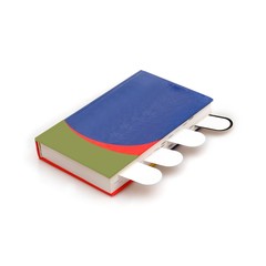 Book on a white background