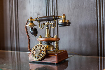 Fototapeta na wymiar Antique Telephone 