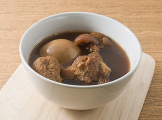 Five Spice Stew with Fragrant Egg, Tofu and Pork
