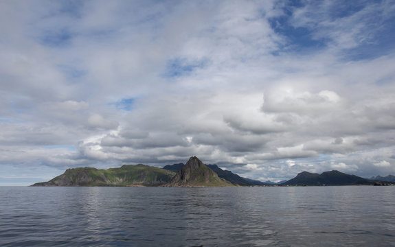 Sailing around the Lofoten Islands, Norway