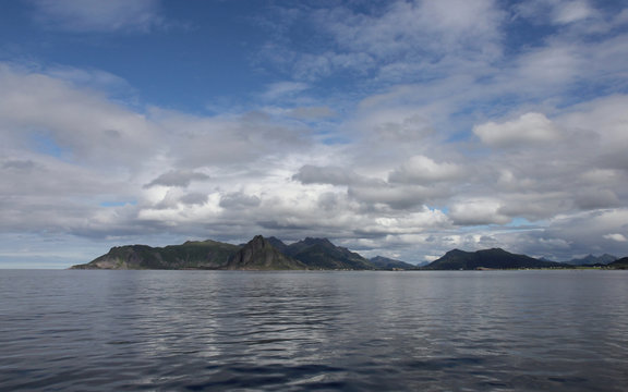 Sailing around the Lofoten Islands, Norway