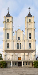 Fototapeta na wymiar Basilica of the Assumption in Aglona, Latvia, famous historic and religious landmark of catholicism