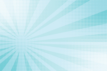 blue rays pop art comic background
