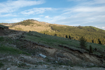View from Bucegi mountains, Romania, Bucegi National Park