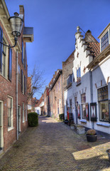 Fototapeta na wymiar Street in Amersfoort, Holland