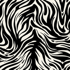 Fototapeta na wymiar Seamless abstract wild exotic animal print.Leopard, zebra,gepard, tiger striped pattern.