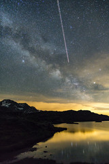 Milky way San Bernardino (Swiss Alps)