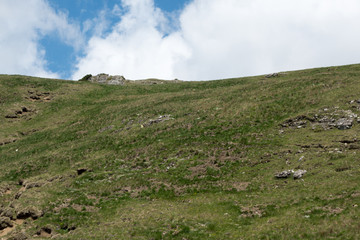 View from Bucegi mountains, Romania, Bucegi National Park