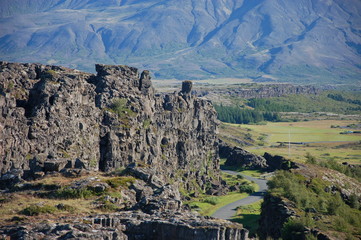 Fototapeta premium Þingvellir. Iceland