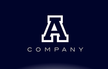   a alphabet letter logo icon company
