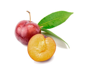 Red plum fruit