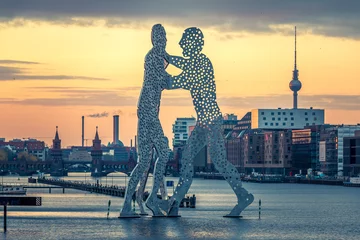 Poster Im Rahmen Berlin, Molecule Men © Matthias Heib
