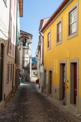 Streets in Coimbra in summer