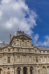 Fototapeta na wymiar Louvre Palace in Paris